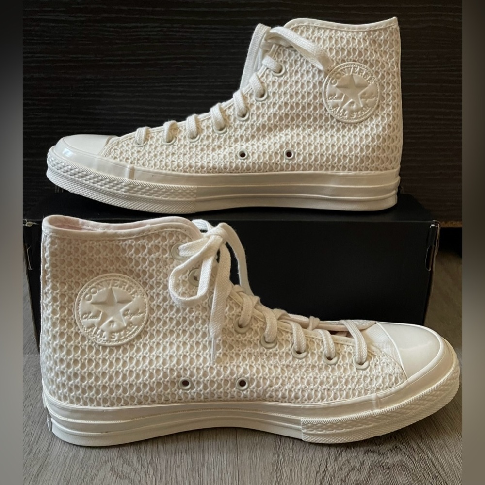 Converse Chuck 70 High Top Knit Sneakers - Women’s 11 / Men’s 9